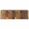 Szafka RTV montowana na ścianie Stare drewno 99 x 41 x 30 cm