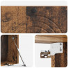 Szafka RTV montowana na ścianie Stare drewno 99 x 41 x 30 cm