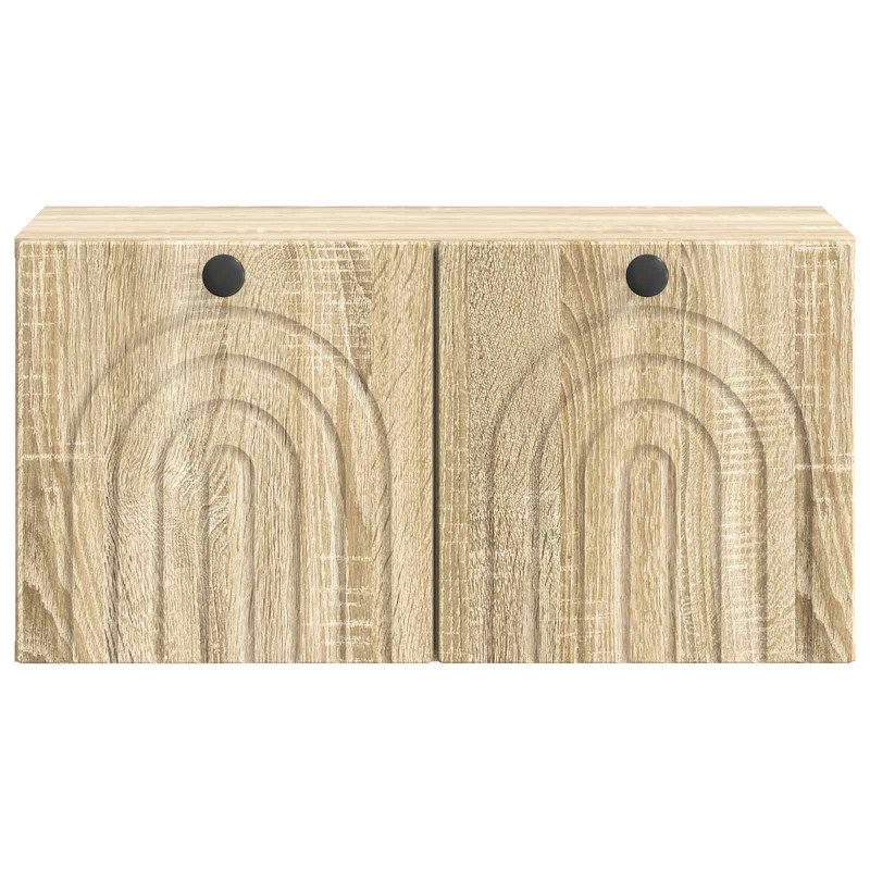 Szafka RTV montowana na ścianie dąb Sonoma 59,5 x 31 x 30 cm