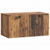 Szafka RTV montowana na ścianie Stare drewno 59,5 x 31 x 30 cm