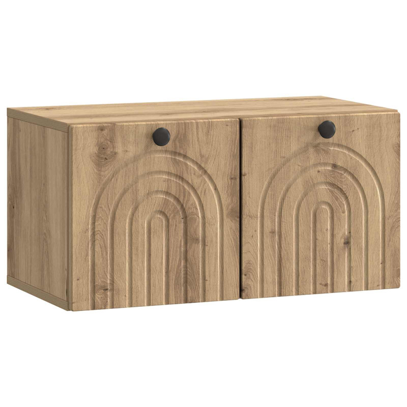 Szafka RTV montowana na ścianie Dąb artisan 59,5 x 31 x 30 cm