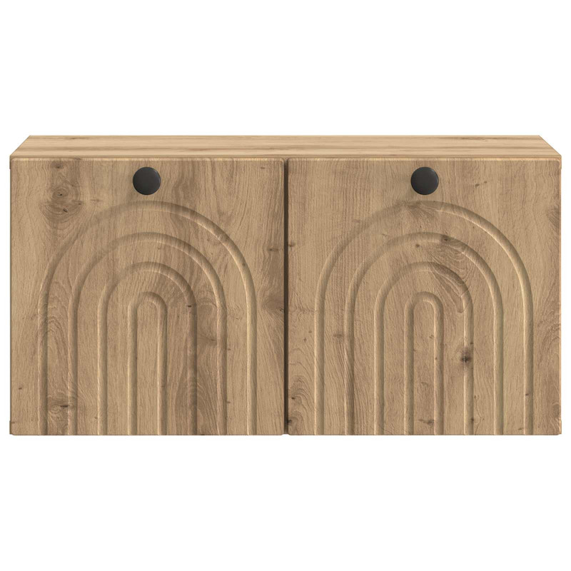 Szafka RTV montowana na ścianie Dąb artisan 59,5 x 31 x 30 cm