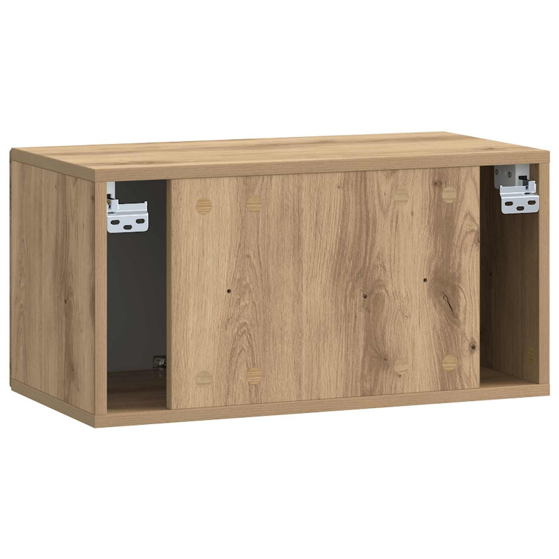 Szafka RTV montowana na ścianie Dąb artisan 59,5 x 31 x 30 cm