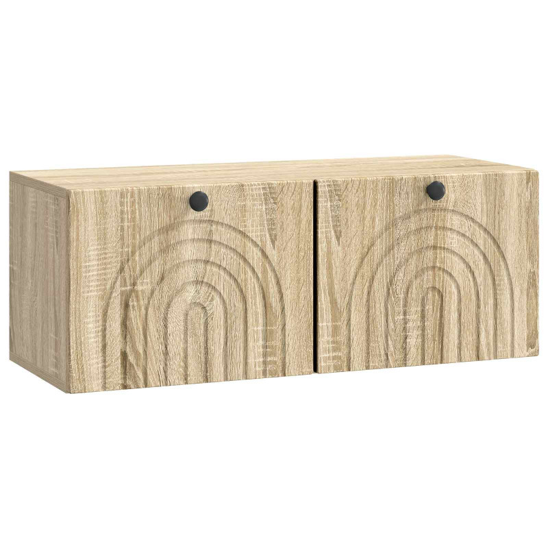 Szafka RTV montowana na ścianie dąb Sonoma 78,5 x 31 x 30 cm