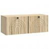 Szafka RTV montowana na ścianie dąb Sonoma 78,5 x 31 x 30 cm