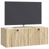 Szafka RTV montowana na ścianie dąb Sonoma 78,5 x 31 x 30 cm
