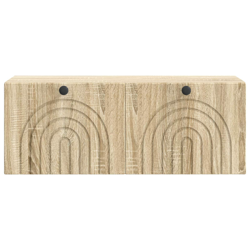 Szafka RTV montowana na ścianie dąb Sonoma 78,5 x 31 x 30 cm