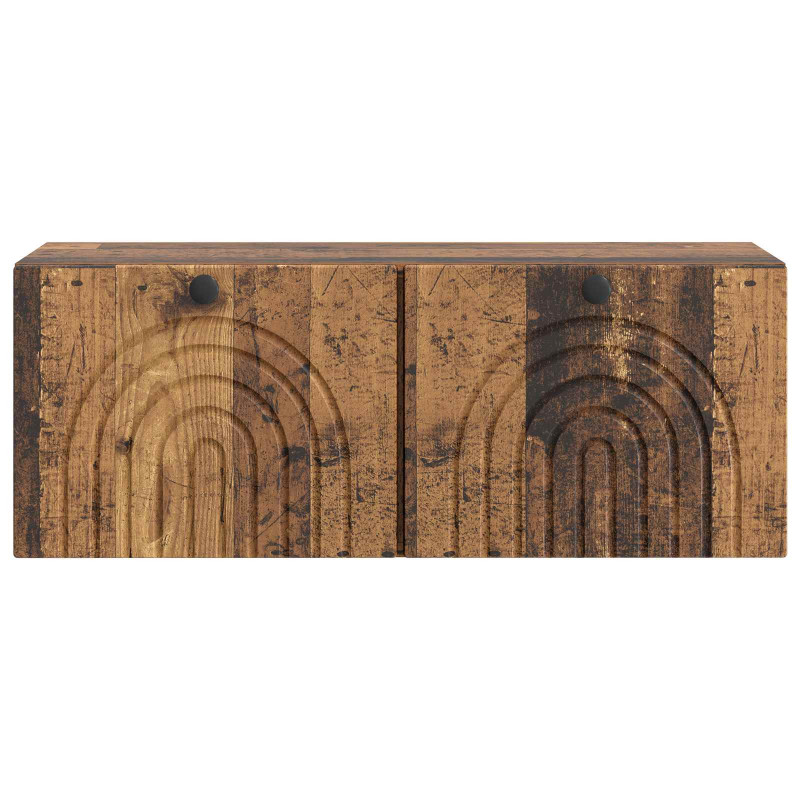 Szafka RTV montowana na ścianie Stare drewno 78,5 x 31 x 30 cm