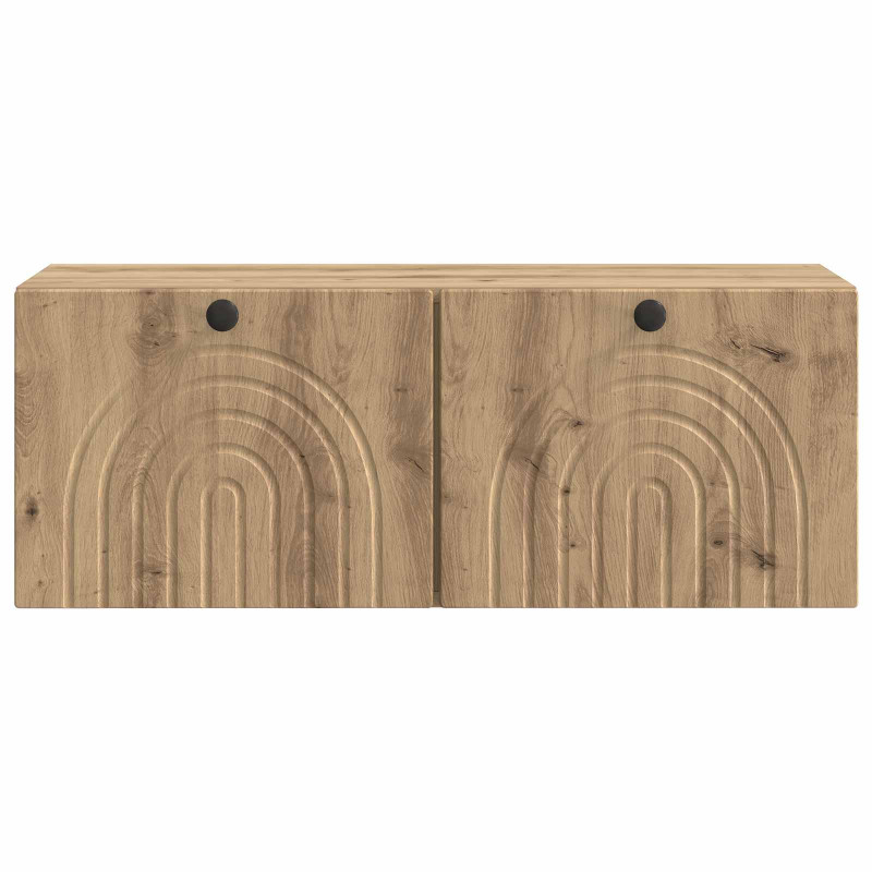 Szafka RTV montowana na ścianie Dąb artisan 78,5 x 31 x 30 cm