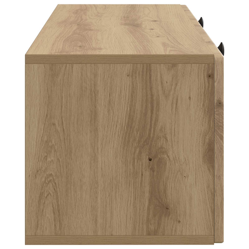 Szafka RTV montowana na ścianie Dąb artisan 78,5 x 31 x 30 cm