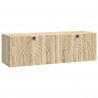 Szafka RTV montowana na ścianie dąb Sonoma 98 x 31 x 30 cm
