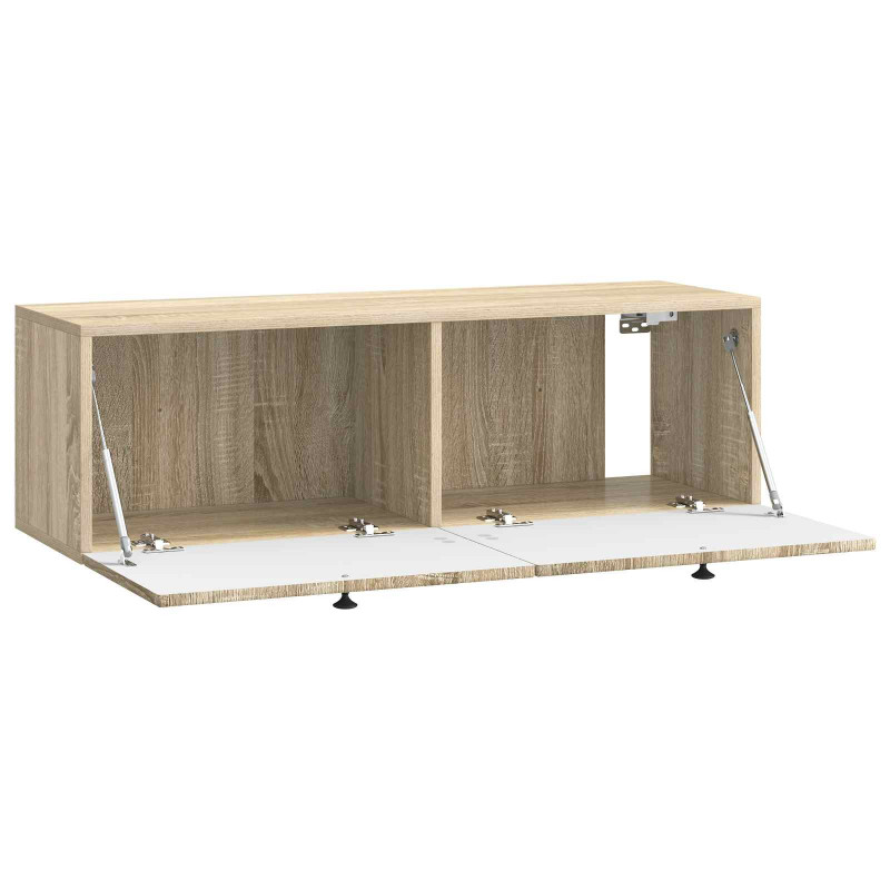Szafka RTV montowana na ścianie dąb Sonoma 98 x 31 x 30 cm