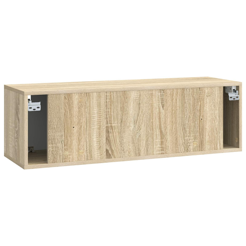 Szafka RTV montowana na ścianie dąb Sonoma 98 x 31 x 30 cm