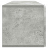 Szafka RTV montowana na ścianie Betonowy szary 98 x 31 x 30 cm