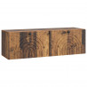 Szafka RTV montowana na ścianie Stare drewno 98 x 31 x 30 cm