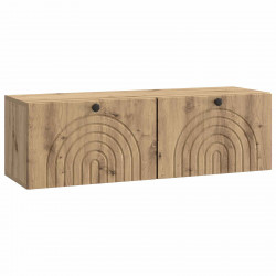 Szafka RTV montowana na ścianie Dąb artisan 98 x 31 x 30 cm