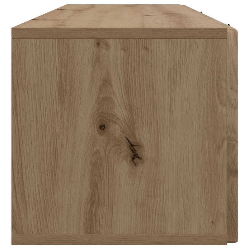 Szafka RTV montowana na ścianie Dąb artisan 98 x 31 x 30 cm