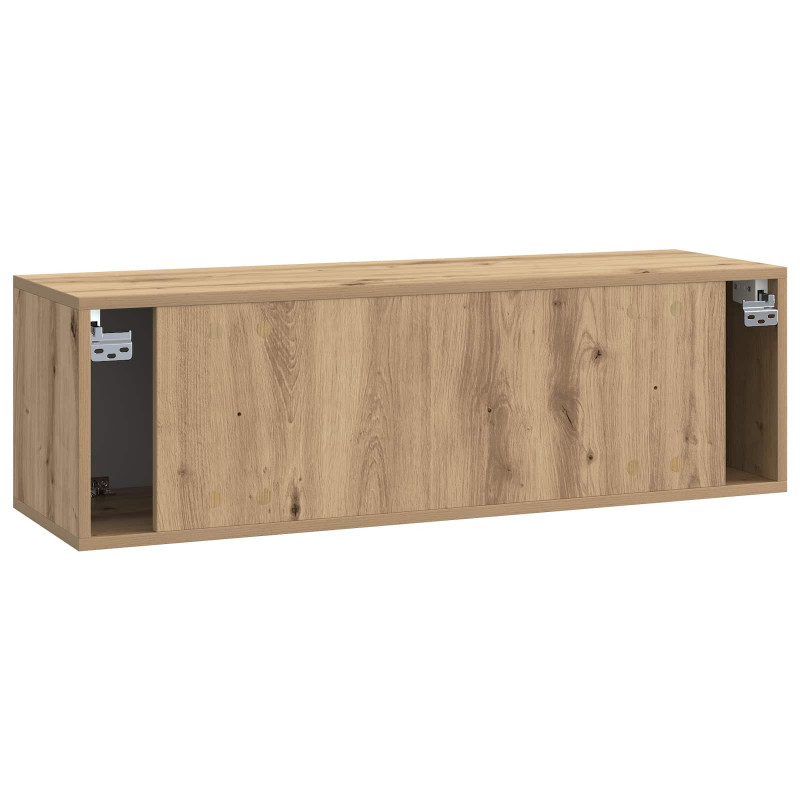 Szafka RTV montowana na ścianie Dąb artisan 98 x 31 x 30 cm