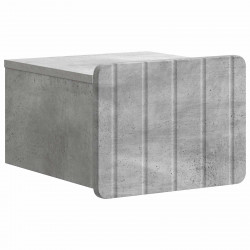 Wisząca Szafka Nocna Betonowy szary 33 x 34,5 x 24 cm