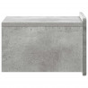 Wisząca Szafka Nocna Betonowy szary 33 x 34,5 x 24 cm