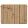 Wisząca Szafka Nocna 2 pcs Dąb artisan 33 x 34,5 x 24 cm