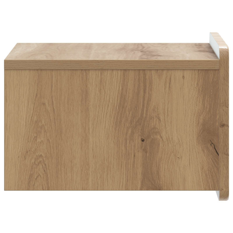 Wisząca Szafka Nocna 2 pcs Dąb artisan 33 x 34,5 x 24 cm