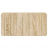 Wisząca Szafka Nocna 2 pcs dąb Sonoma 49 x 34,5 x 24 cm