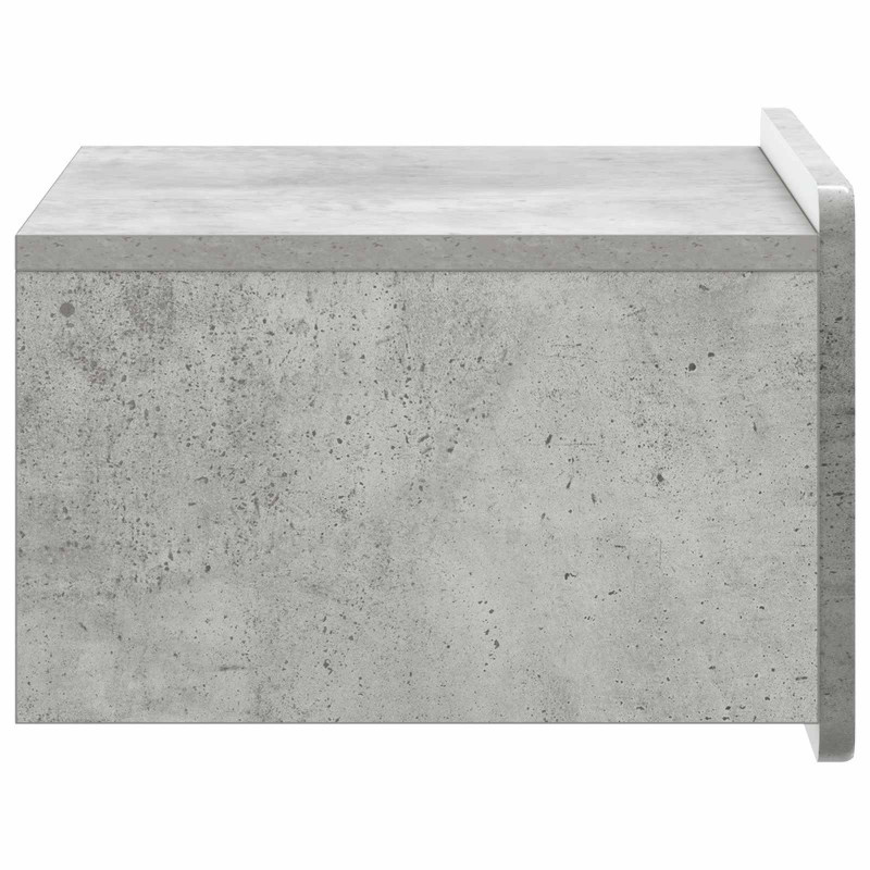 Wisząca Szafka Nocna 2 pcs Betonowy szary 49 x 34,5 x 24 cm