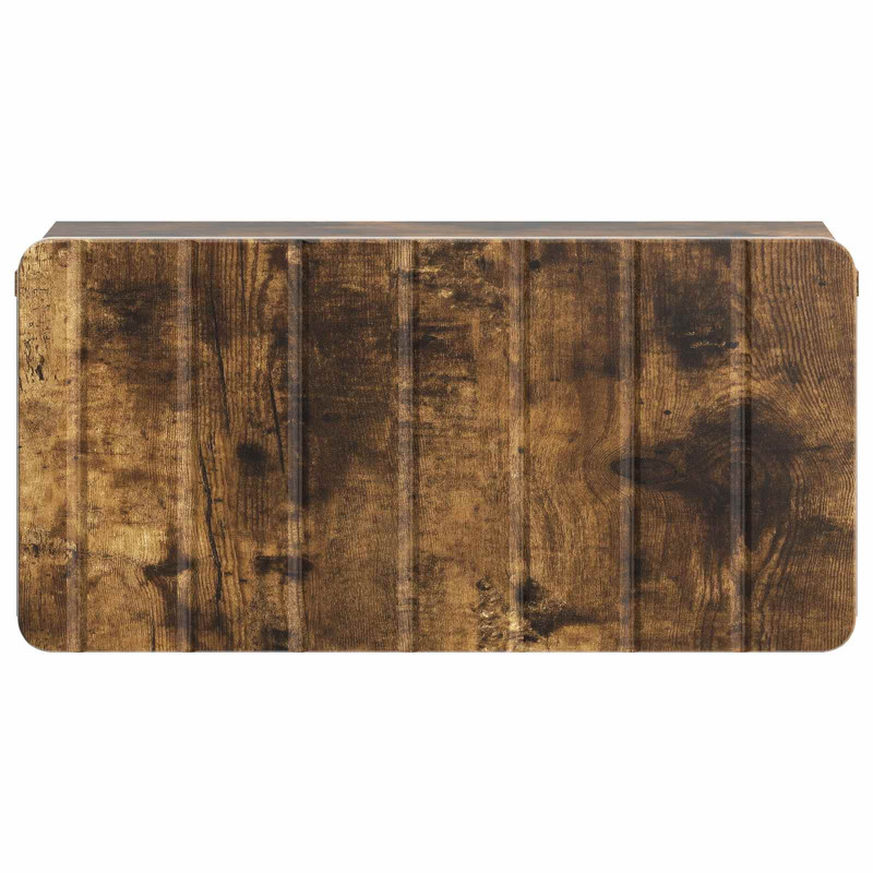 Wisząca Szafka Nocna 2 pcs Dąb wędzony 49 x 34,5 x 24 cm