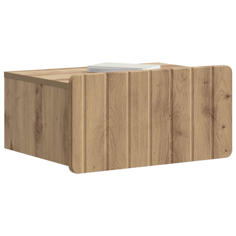 Wisząca Szafka Nocna 2 pcs Dąb artisan 49 x 34,5 x 24 cm