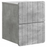Wisząca Szafka Nocna Betonowy szary 33 x 34,5 x 43 cm
