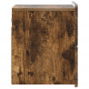 Wisząca Szafka Nocna 2 pcs Dąb wędzony 33 x 34,5 x 43 cm