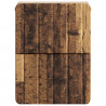 Wisząca Szafka Nocna 2 pcs Stare drewno 33 x 34,5 x 43 cm