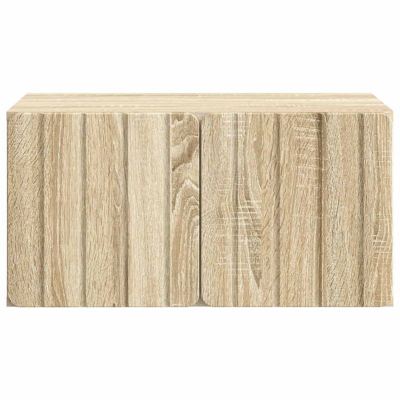 Szafka RTV montowana na ścianie dąb Sonoma 59,5 x 41 x 30 cm