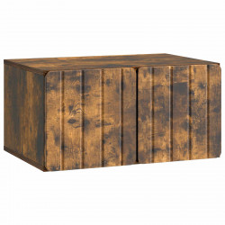 Szafka RTV montowana na ścianie Dąb wędzony 59,5 x 41 x 30 cm