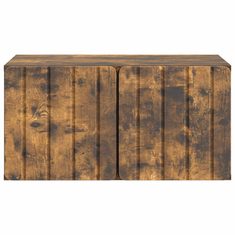 Szafka RTV montowana na ścianie Dąb wędzony 59,5 x 41 x 30 cm