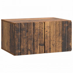 Szafka RTV montowana na ścianie Stare drewno 59,5 x 41 x 30 cm