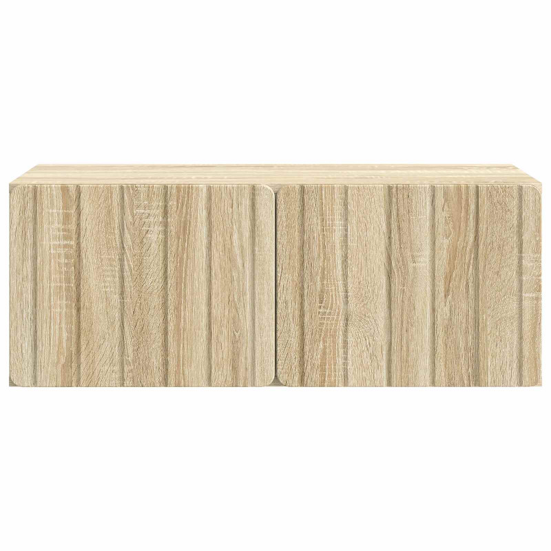 Szafka RTV montowana na ścianie dąb Sonoma 78,5 x 41 x 30 cm
