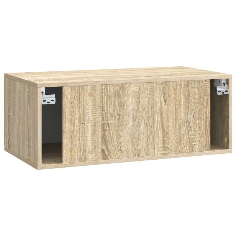 Szafka RTV montowana na ścianie dąb Sonoma 78,5 x 41 x 30 cm