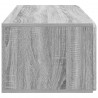 Szafka RTV montowana na ścianie Szary Sonoma 78,5 x 41 x 30 cm