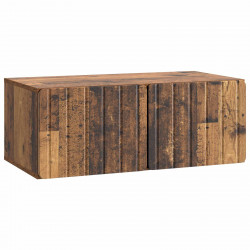 Szafka RTV montowana na ścianie Stare drewno 78,5 x 41 x 30 cm