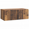 Szafka RTV montowana na ścianie Stare drewno 78,5 x 41 x 30 cm