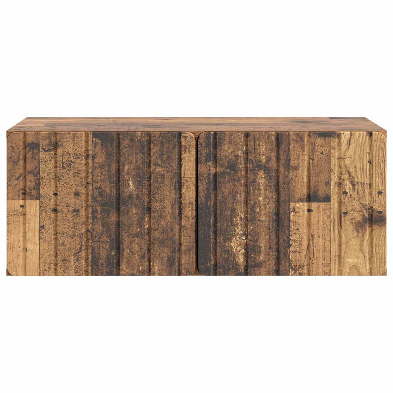 Szafka RTV montowana na ścianie Stare drewno 78,5 x 41 x 30 cm