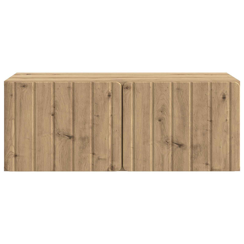 Szafka RTV montowana na ścianie Dąb artisan 78,5 x 41 x 30 cm