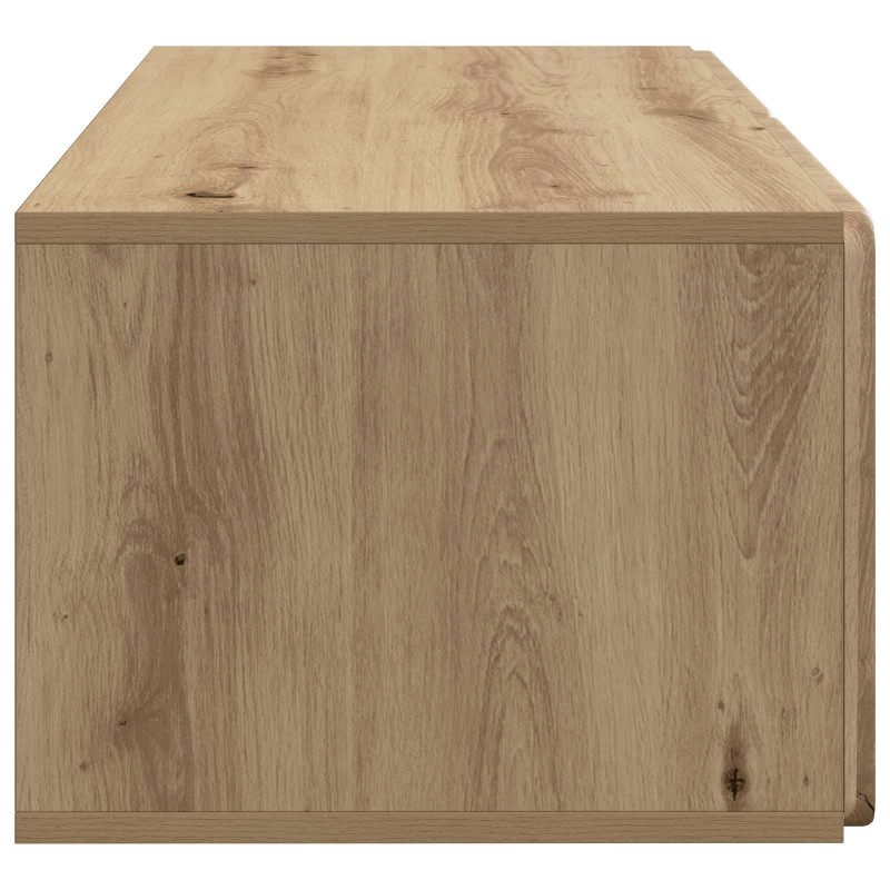 Szafka RTV montowana na ścianie Dąb artisan 78,5 x 41 x 30 cm