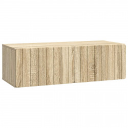 Szafka RTV montowana na ścianie dąb Sonoma 98 x 41 x 30 cm