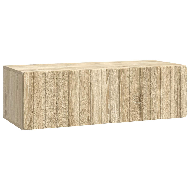 Szafka RTV montowana na ścianie dąb Sonoma 98 x 41 x 30 cm