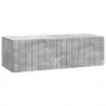 Szafka RTV montowana na ścianie Betonowy szary 98 x 41 x 30 cm
