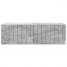 Szafka RTV montowana na ścianie Betonowy szary 98 x 41 x 30 cm
