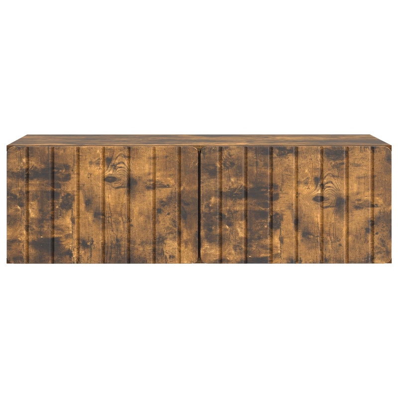 Szafka RTV montowana na ścianie Dąb wędzony 98 x 41 x 30 cm
